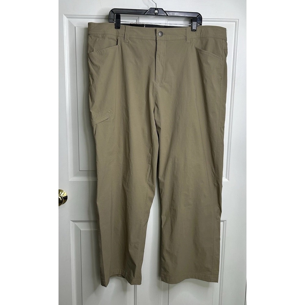 ZeroXposur Traveler Pant Mens 42 X29 Beige Oak Stretch Waistband Water Resistant